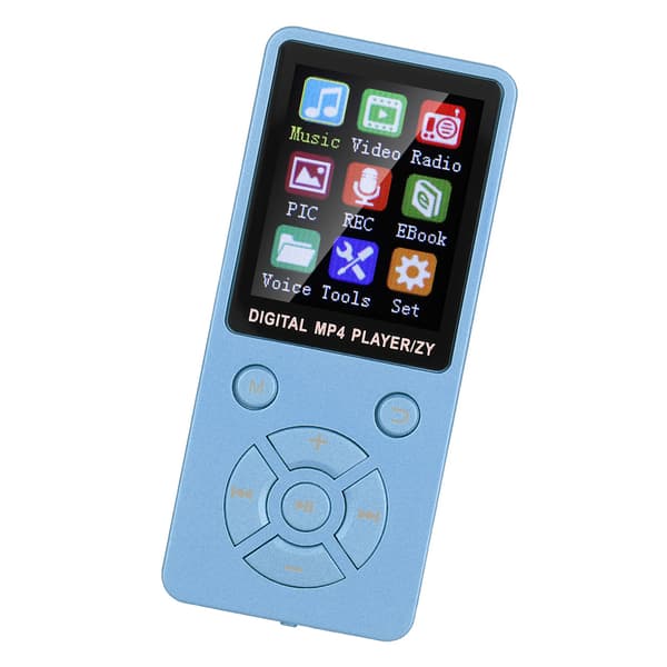 T1 Musik MP3-afspiller Bluetooth-understøttelse 32G hukommelse EightDiagram Tactics-knapper Blå