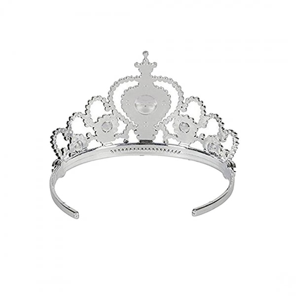 Klänning upp tiara krona set prinsessa kostymfest accessoarer för barn/flicka/barn (alla rosa), 6-pack