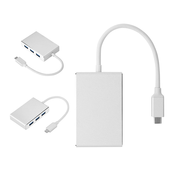 Multifunktion Type C Hub 5 i 1 Type C til HDmi VGA/3 * USB3.0 Dockingstation