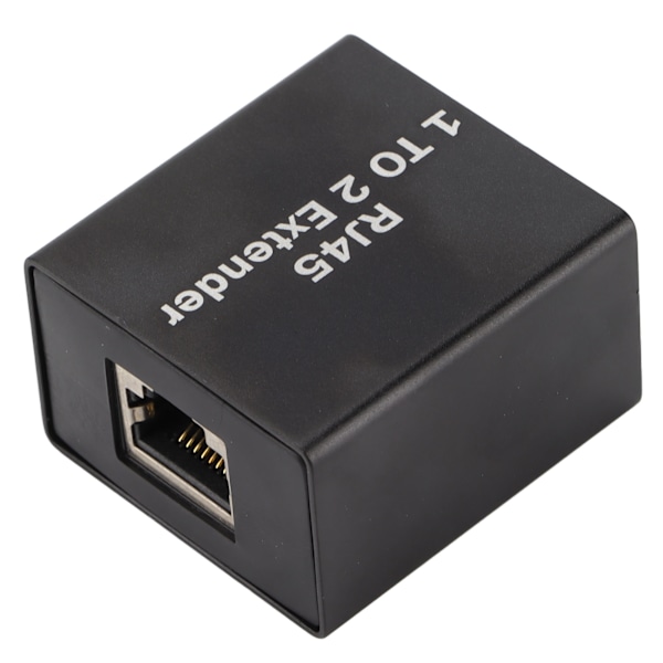 Ethernet Splitter RJ45 Nettverkskontakt Adapter Ethernet Socket Extender Splitter En til To Splitter