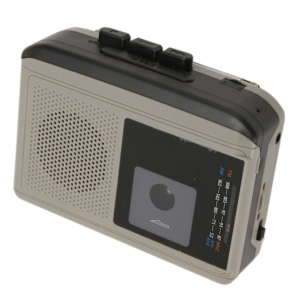 Bærbar kassettspiller Multifunksjon Klar lyd AM FM Radio Kassettspiller for hjemmet Fritid
