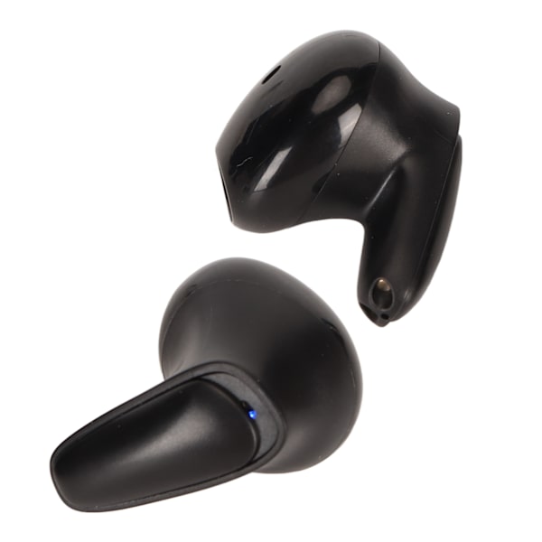 Bluetooth Oversætter Earbuds Støjreduktion 74 Sprog 70 Accenter Trådløse Oversætter Earbuds med Digitalt Display Sort