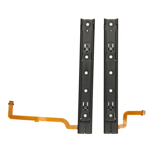 Venstre Høyre Sensor Slide Rail Enkelt Utskiftbart Jernmaterial Plug and Play Spillkonsoll Slides for N Switch