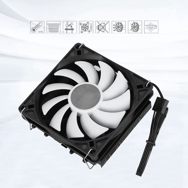 For ID-COOLING IS-40 V3 Lav Støj CPU Køler CPU Fan CPU Køling Til Intel LGA115X & AMD