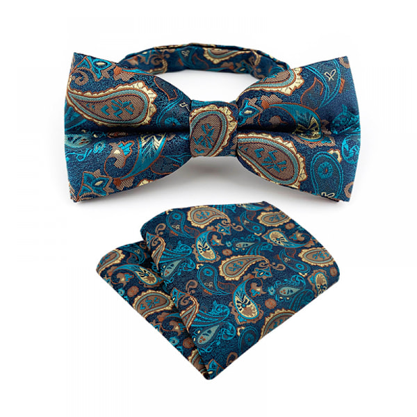 Solmio miehille Paisley-solmiot Miehille Itse solmio Solmio ja taskuliina Setti Muodollinen Smokki Hää Solmio Nenäliina
