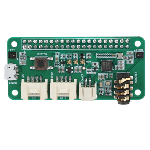 Talegjenkjenning Modul Intelligent Dobbel Mikrofon Utvidelseskort for Raspberry Pi