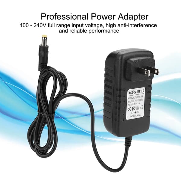 Full Range AC/DC 50/60HZ Spenningsadapter 24W 12V Strømadapter