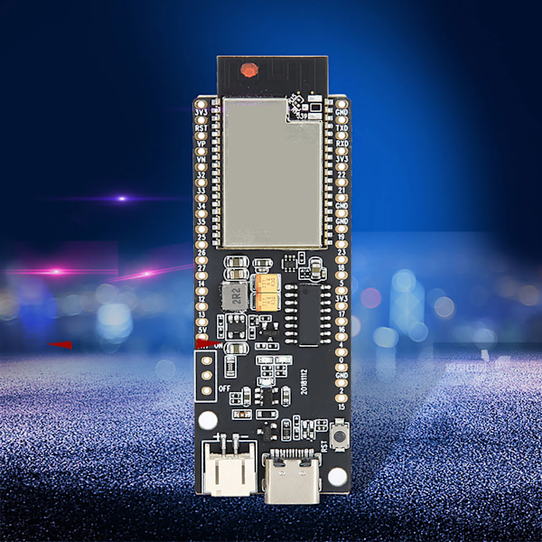 ESP32-WROVER-B Bluetooth & WiFi-modul 4MB Flash Litiumbatteri-gränssnitt 500mA