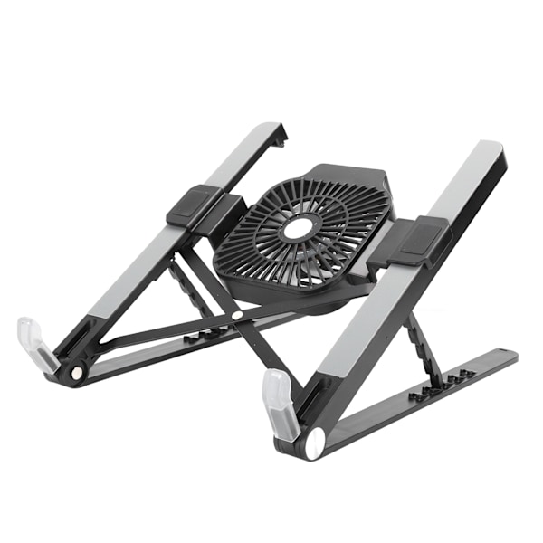 Foldbar bærbar computerstand Foldbar Protable Notebook Computer Support Holder med køleventilator