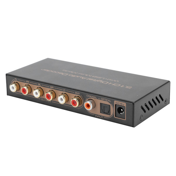 5.1CH Digital Audio Decoder MultiMedia Audio Player 5.1 Audio AC3 DTS LPCM