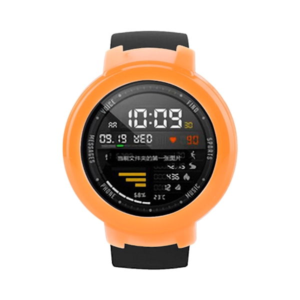 Urkasse Sport Farverig Slank Beskyttende Cover Skal til Huami Amazfit Verge 3(orange)