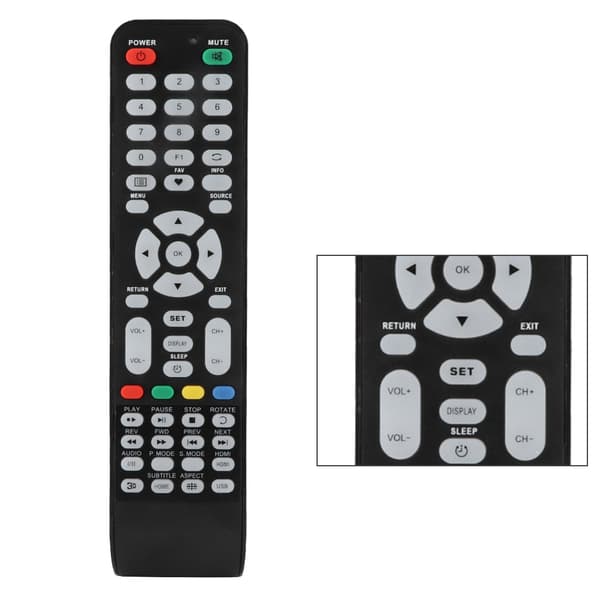 LED+LCD TV Universal Remote Control RM-L1210+D for LG Sony Samsung Sharp Panasonic
