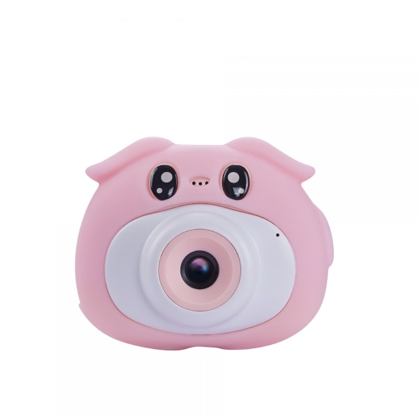 Barnekamera 20 MP digitalt videokamera for barn, lekekamera med 2,0 tommers IPS-skjerm, med 32G TF-kort, for 3~12 år jenter (rosa)