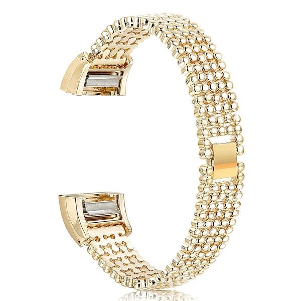 Metal erstatningsurrem til Fitbit Charge 2 Guld