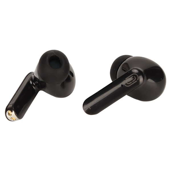 Smart Touch Bluetooth 5.1 Earbuds Stærkt Signal Lavt Tab Portable HiFi Trådløse Hovedtelefoner til Udendørs Sort