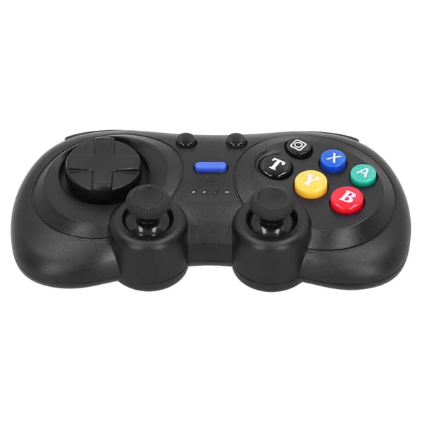 Trådløs Gamepad Game Controller Gaming Joystick Gyroskop til TURBO til Windows PCBlack