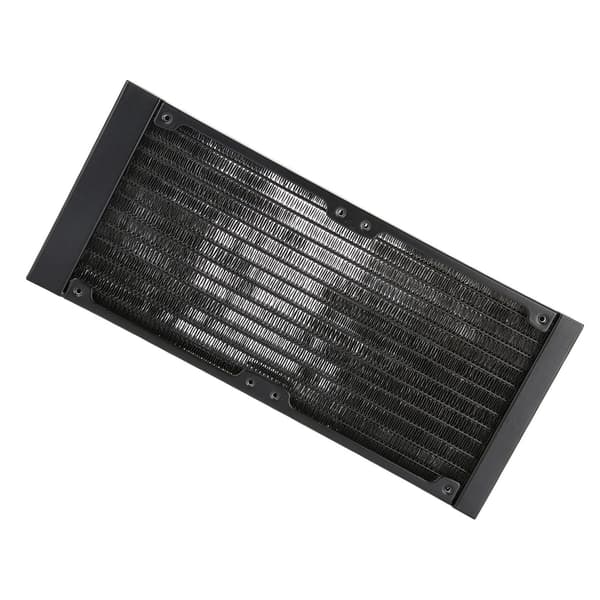 12 Rør Computer Varmeveksler G1/4 Gevind Vandseparator Vandkøler Rør til PC - 240mm