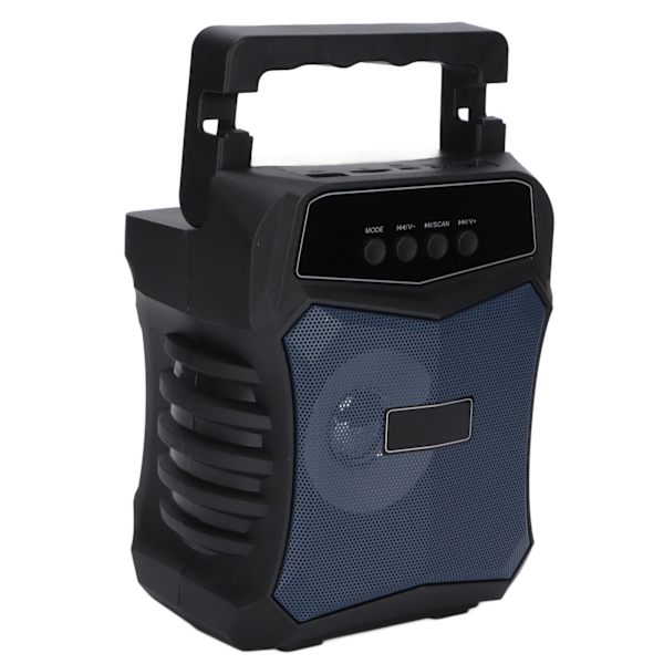 NRG‑301A Bærbar Bluetooth Karaoke Højttaler 3 Tommer Trådløs Karaoke Maskine Højttaler til Udendørs Dans KonferenceBlå