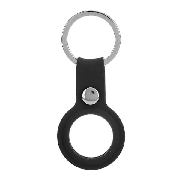 AntiLost Silikon Nyckelring Locator Hylsa Skal Hud Skyddande Fodral för IOS(Svart )