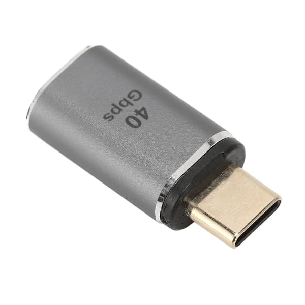 1 sæt USB C han til hun adapter 3 i 1 Plug and Play Type C han til hun lige hoved magnetisk Type C adapter