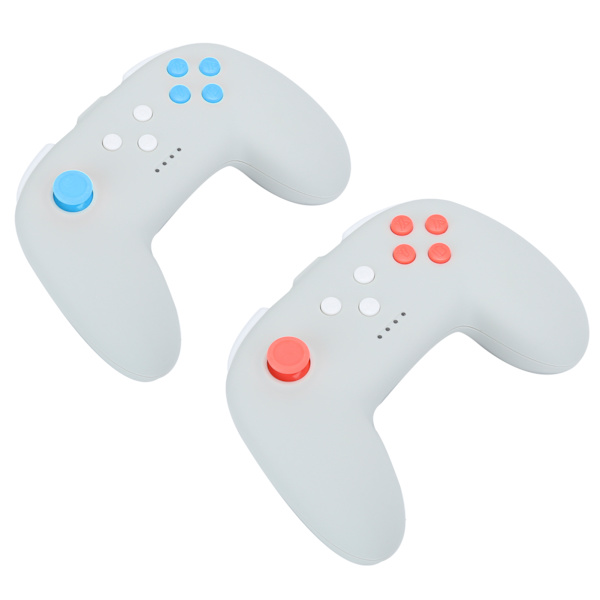 Trådløs Bluetooth Gamepad for Switch Pro Mini Grip Håndtak for NS Lite Dobbel VibrasjonLys Grå