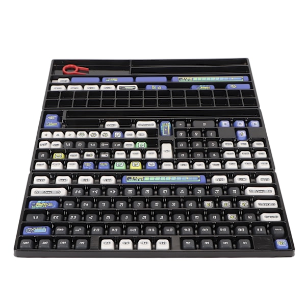 PBT Keycaps 154 Set 5 Sided Heat Sublimation XDA Høyde PBT Keycap Set for 61 87 98 104 108 Keys Mekanisk Tastatur