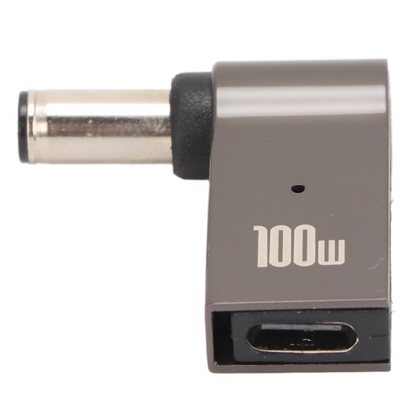 TYPE C naar DC vrouwelijke USB-adapter PD snellaadchip elleboogontwerp compacte draagbare 100W notebook voedingsadapter 6x1,4 mm