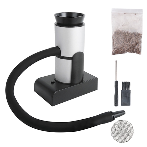 Bærbar røykepistol for cocktail med trespon, håndholdt røykinfusor, innendørs matrøyker for kjøtt, drikke, ost, grill, pizza, laks, sous vide