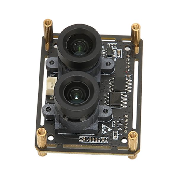 Dual Lens USB-kameramodul 2MP synlig lys infrarød ansiktsgjenkjenning kikkertkamerakort for ansiktsgjenkjenning