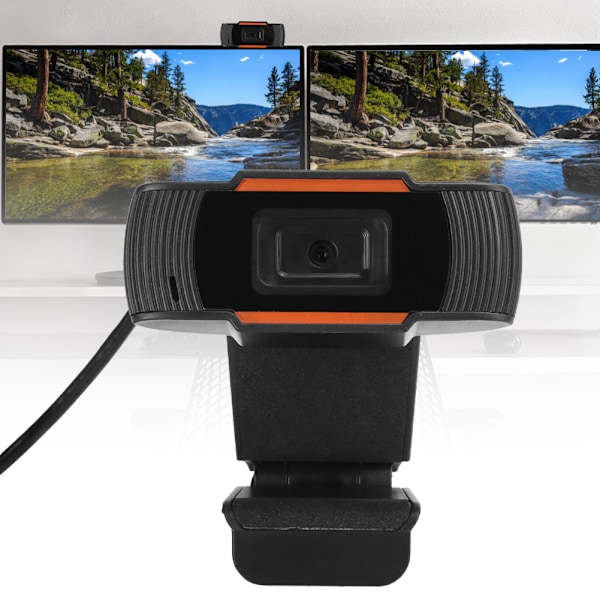 HD-kamera 720p USB2.0 Innebygd mikrofon Live Streaming Videomøte Webkamera