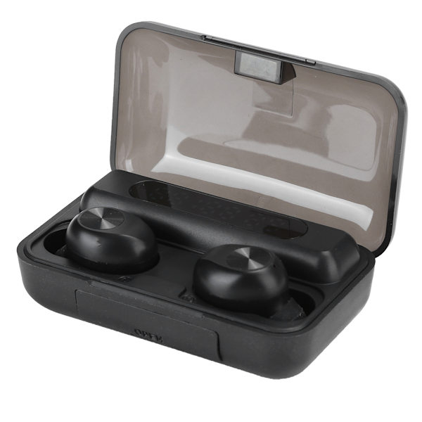F9‑10 CD-mönster Tri-Display Bluetooth 5.0 Öronproppar True Wireless Hörlurar Brusreducering