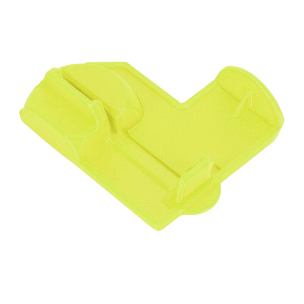 SD2SP2-kortleserdeksel med høy nøyaktighet, robust og holdbar ABS SD2SP2-adapterdeksel for NGC-beskyttelse, erstatning, gul