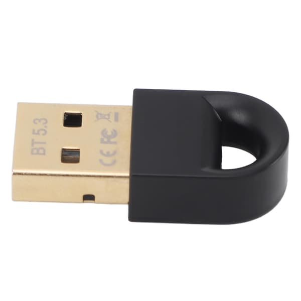 Bluetooth-adapter USB Bluetooth 5.3 Dongle-mottaker Trådløs USB-datamaskin Tastatur Mus-mottaker for Windows 8.1 10 11