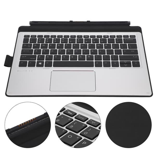 ABS Laptop Tablet PC Base-erstatningstastatur Passer til HP ELITE X2 1012 G2 Samarbeid