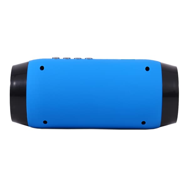 Mini trådløs stereo Bluetooth-høyttaler bærbar for iPhone Tablet PC oppladbar ny blå