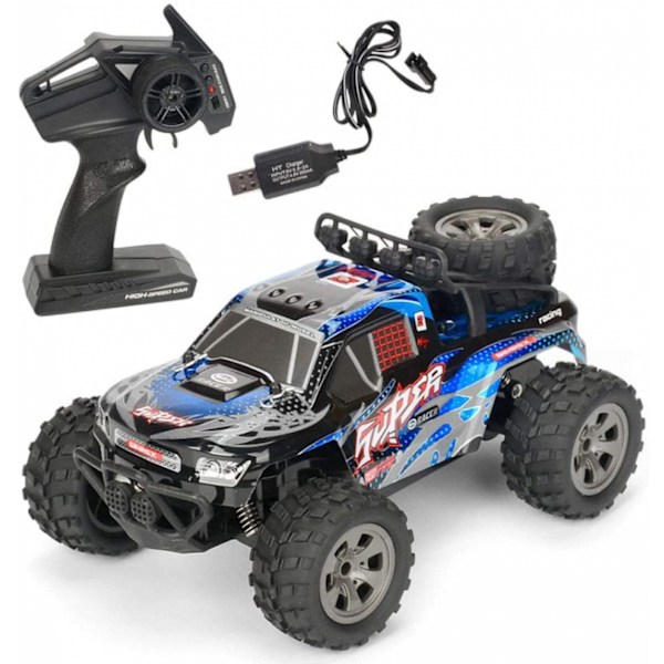 1/18 skala RC-bil C4wd RC-bil All Terrain Hög hastighet 20 km/h Offroad Truck, RC Crawler Vehicle Toys Present för 5-12 år gamla barn