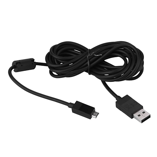 Gaming 2,7 m USB-opladningskabel til Xbox One-controller - Sort