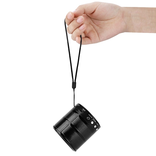 Mini kannettava Bluetooth V4.1 langaton kaiutin Audio Stereo Hansfree-kaiutin musta