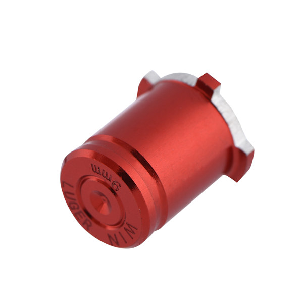 Knappe i kugleform A B X Y Aluminium 9mm knapper i kugleform til XBOX ONE-controller - Rød