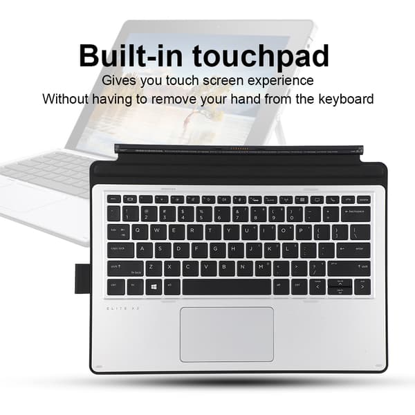 ABS Laptop Tablet PC Base-erstatningstastatur Passer til HP ELITE X2 1012 G2 Samarbeid