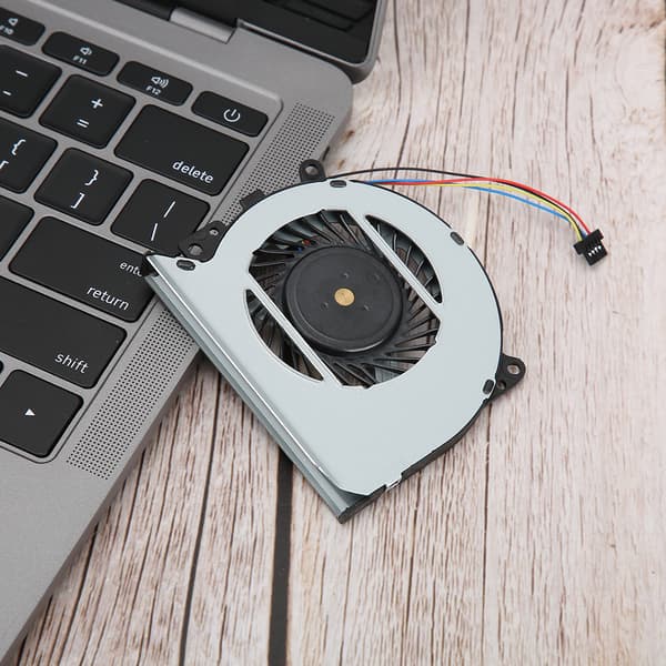 CPU-køleventilator til computertilbehør med 4-bens stik, der passer til HP 15-U-serien