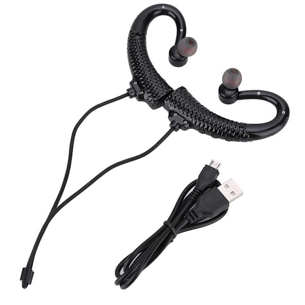 F2 V3.0 Universaalit stereokuulokkeet langattomat urheilubluetooth-kuulokkeet (musta)