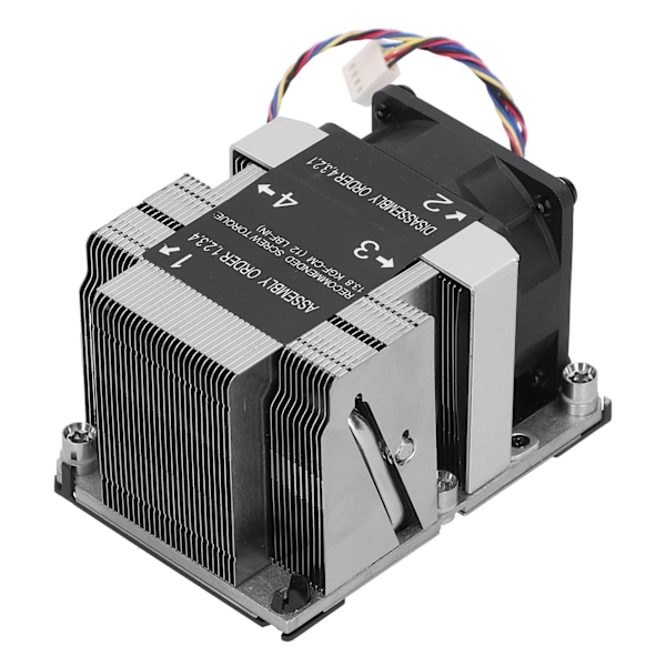 CPU-kylfläns för Purley-plattform SNKP0068APS4 LGA 36470 2U och UP X11 8400rpm 52.0dBA