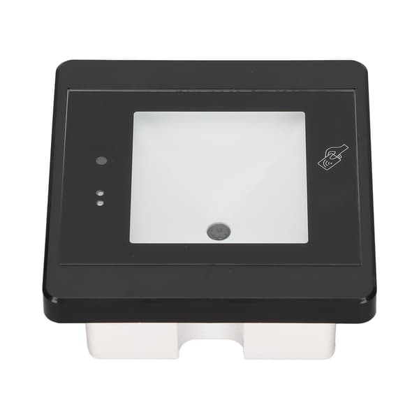 Streckkodsläsare Multipurpose Desktop 1D 2D QR Streckkodsläsare Access Control Card Scanner IC ID ReaderR35D Svart