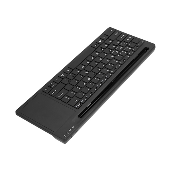 Trådlöst ergonomiskt tangentbord med pekplatta och telefonhållare för OS X, Android och Windows BK362A