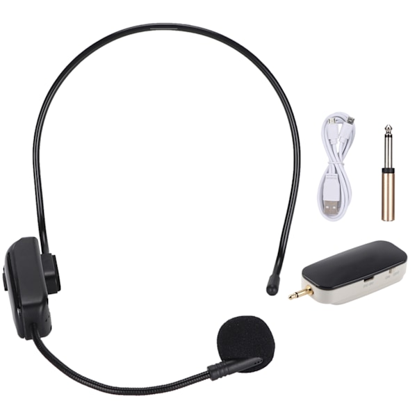 UHF trådløs mikrofon headset trådløs mikrofon til undervisning møde tur guide