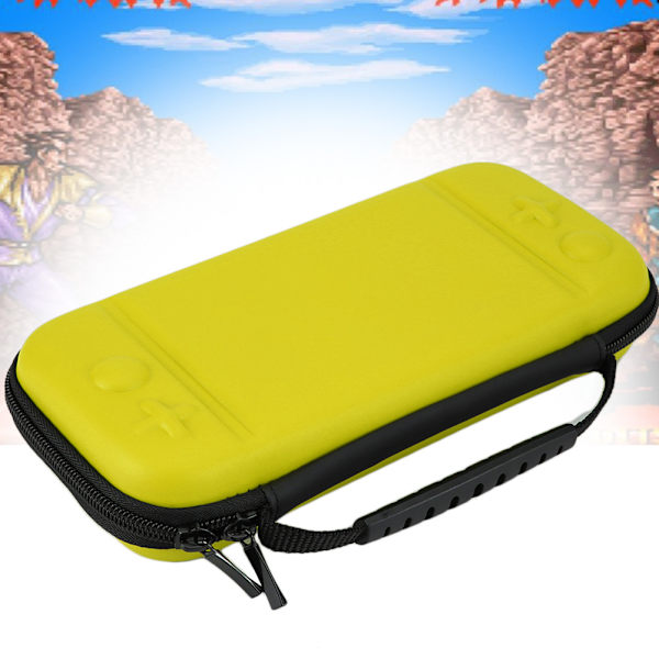 EVA Hard Shell Spillkonsoll Bæreveske Oppbevaringsboks for Nintendo Switch Lite (gul)