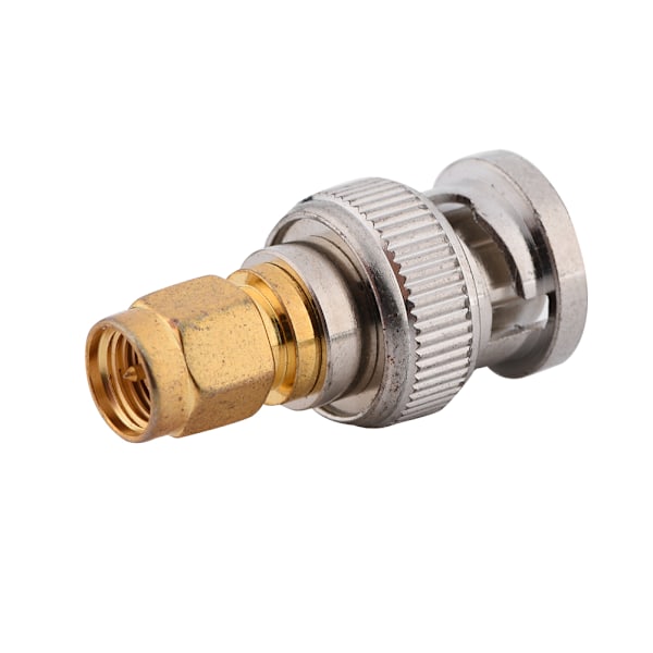 1 stk. Metall SMA hann til BNC hann adapter SMA-J / BNC-J kontakt for toveisradio