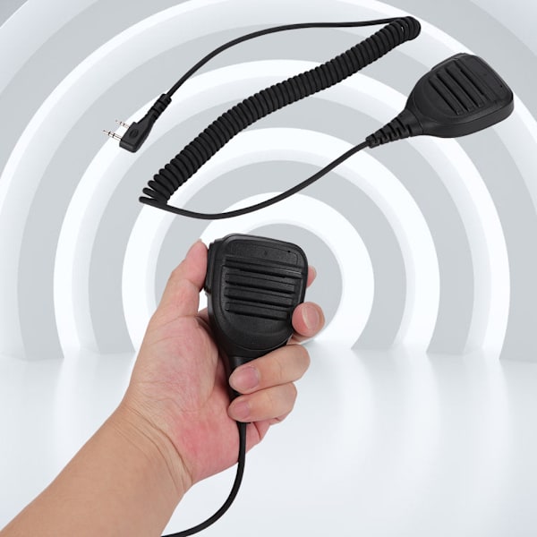 AR-780 Vattentät Walkie Talkie Handhållen Mikrofon Mic för Kenwood KPG74D Baofeng UV5R