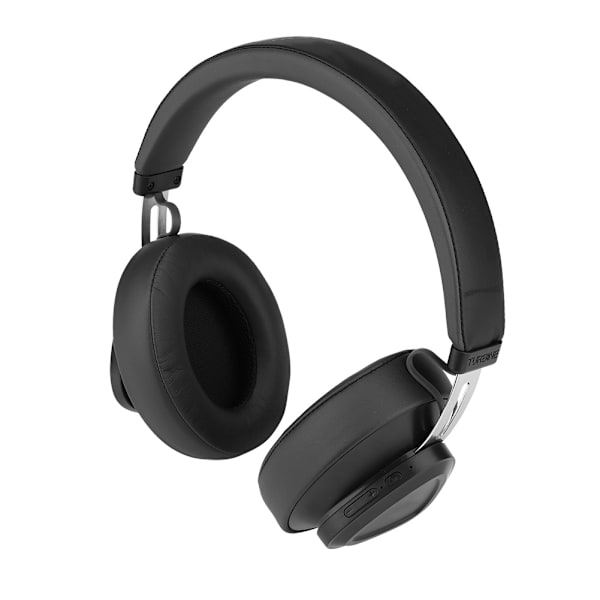 Bluetooth trådløs AI-headset stereomusikkstudiomonitor håndfri hodetelefon med mikrofon svart